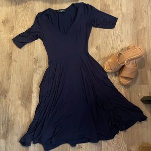 Navy Blue Dress